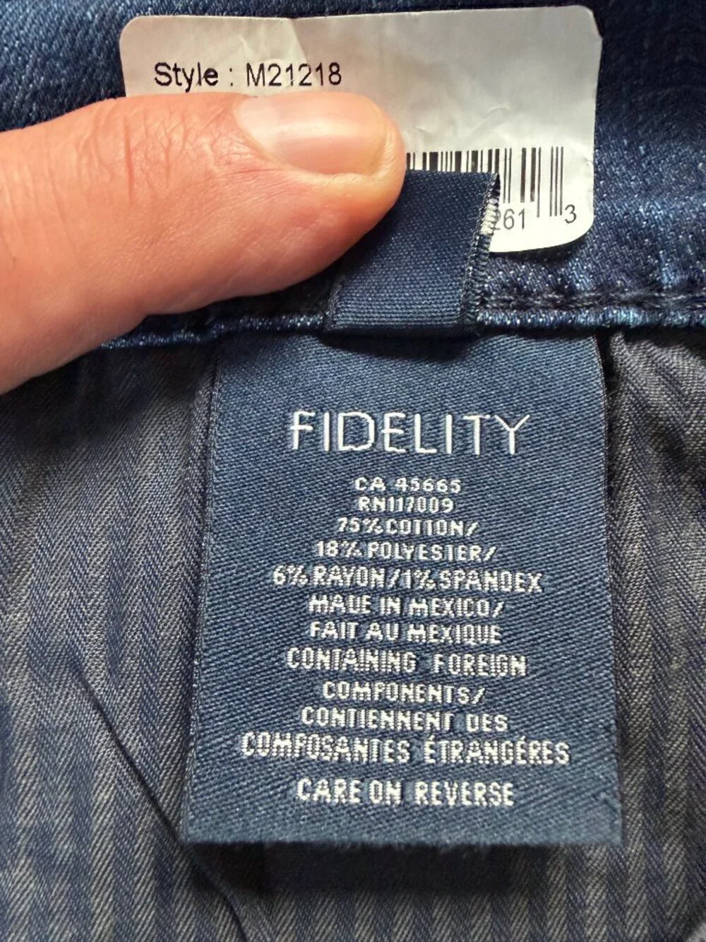 Fidelity Denim Torino Slim in Romeo Vintage Blue - Men's Sz. 36* - New With Tags